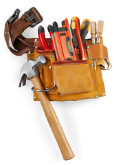 Collection of different hard work Tool