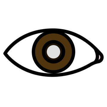 Glaucoma Line Icon