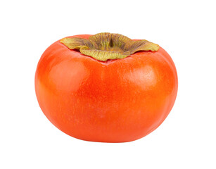 ripe persimmons isolated on transparent png