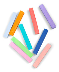 Colored sidewalk chalks collection for children © BillionPhotos.com