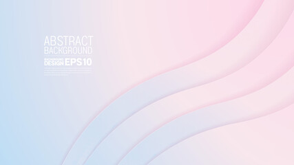 pastel color luxury abstract background, curve line wave simple minimal shapes, composition for illustration advertising, business presentations, banner, media cover, template design