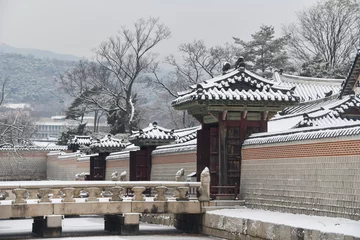 Fototapeten 서울, 경복궁의 겨울 © otto Song