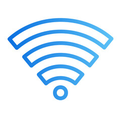 wifi gradient icon