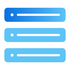 Obraz premium dns gradient icon
