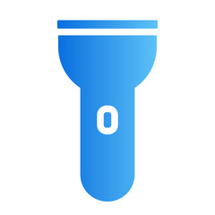flashlight gradient icon