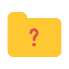 Folder Icon Flat Style