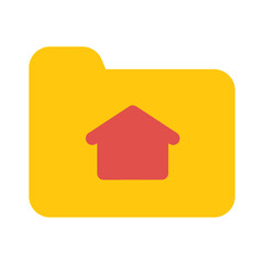 Folder Icon Flat Style
