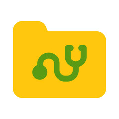 Fototapeta premium Folder Icon Flat Style