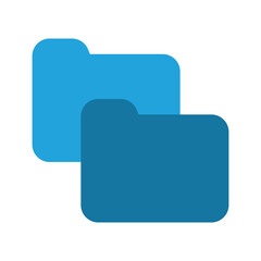 Folder Icon Flat Style