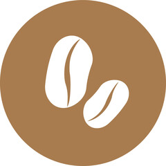 The cafe icon for menu or hot drink and food concept