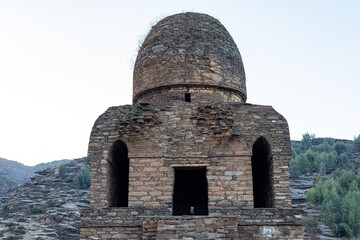 The second-century double-dome vihara (1st and 2nd century CE) in the balo kaley Kandak valley Swat, Pakistan