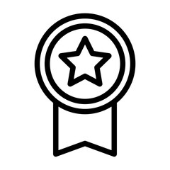 Medal Icon Line Style