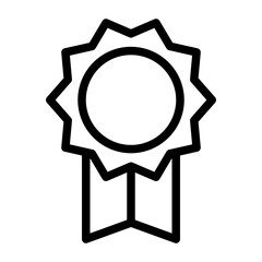 Medal Icon Line Style