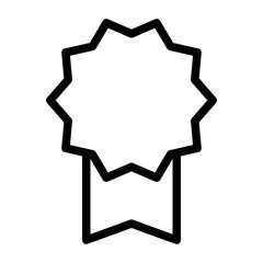 Medal Icon Line Style