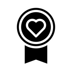 Medal Icon Glyph Style