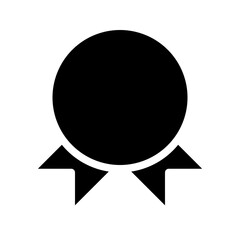 Medal Icon Glyph Style