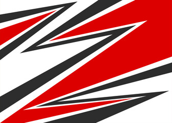 Minimalist background with colorful arrow pattern and with some copy space area