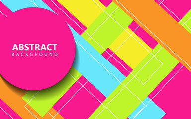 Abstract banner color background