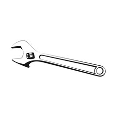 wrench icon vector