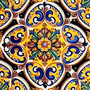 Sicilian tile pattern