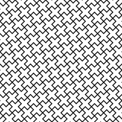 Vector seamless with geometric Asian pattern 