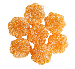 Sweet tasty shugar candies collection.