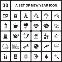 new years icon , celebration icon