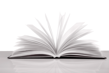 Open study book. Education concept