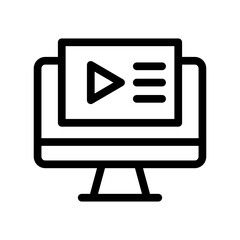 content line icon illustration vector graphic