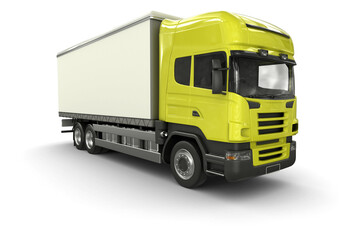 Lastwagen mitWerbefläche II