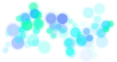 blue bokeh effect for design needs