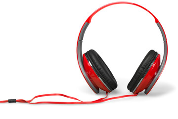 Modern colored sound stereo headphones