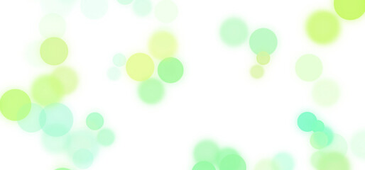 Abstract transparent background with bokeh effect