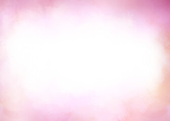 pink watercolor border frame effect