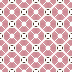 Abstract geometric pattern. A seamless background, vintage texture.