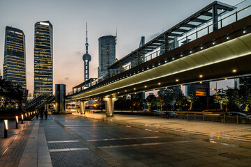 Fototapeta premium shanghai city