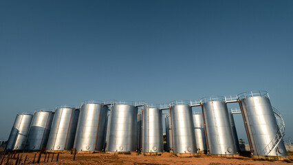 storage tanks