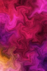 Stylish abstract illustration with color viva magenta.Creative lines and shapes,splashes and swirls.Bright and juicy illustration,template,wallpaper.Trending illustration.