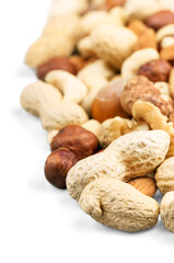 Nuts left side frame