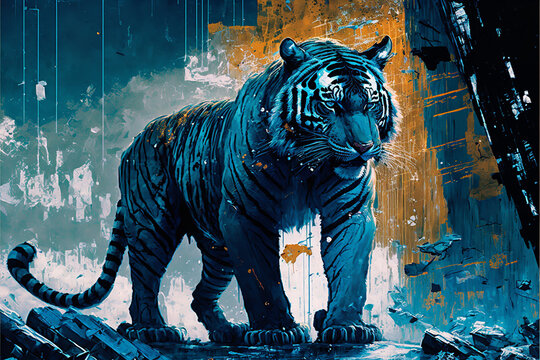 Blue Tiger