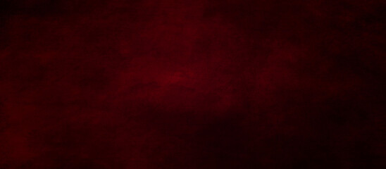 Dark Red horror scary background. Dark grunge red texture concrete. Dark grunge red concrete. Red textured stone wall background. Dark edges. Dark red grungy background or texture.