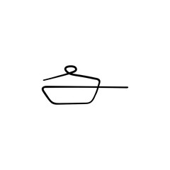 Pan Line Style Icon Design