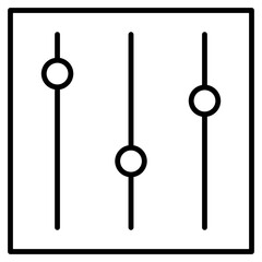 equalizer icon