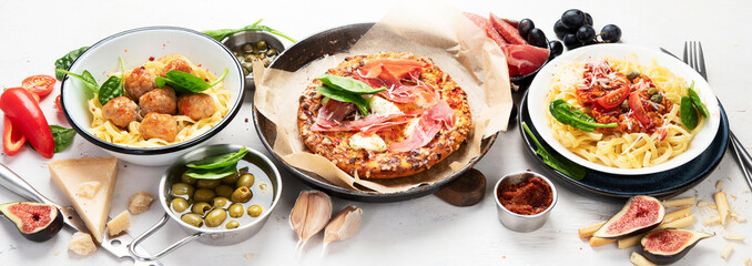 Italian food concept.