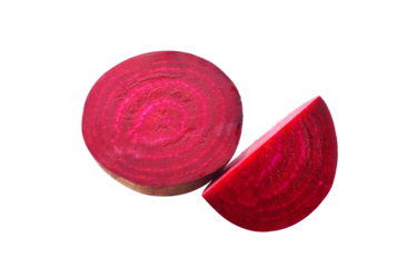 slice of beetroot isolated on transparent png