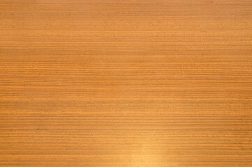 Naklejka premium Old brown wooden background with stripes taken with automatic center selective focus used as background texture, Flat llaying photo