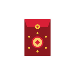 the envelope icon is suitable for your web, apk or project with a chinese new year theme