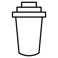 bottle coffee icon