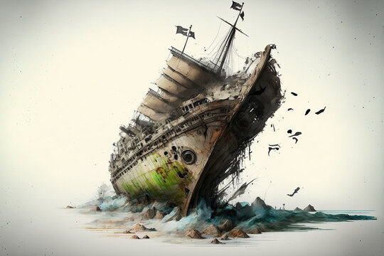Shipwreck Drawing Images – Browse 48,738 Stock Photos, Vectors, and Video |  Adobe Stock
