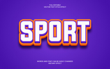 Sport Text Effect